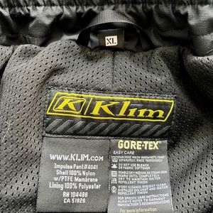 Klim Impulse GORE-TEX winter wear pant, men's XL LIKE NEW!